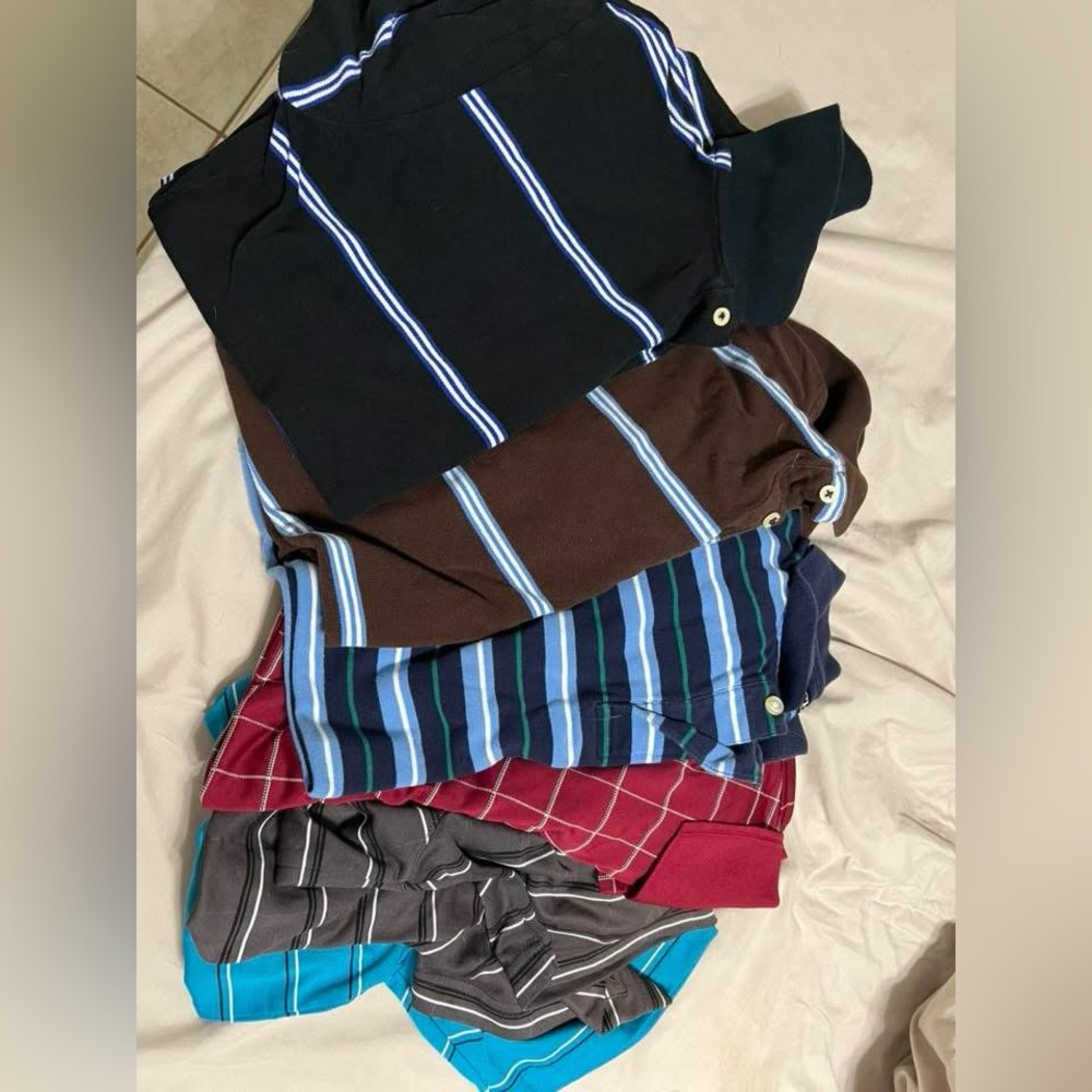 Striped Polo Shirt Collection